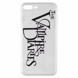 Чехол для iPhone 8 Plus Дневники Вампира Лого - PrintSalon