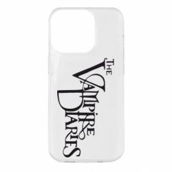 Чехол для iPhone 14 Pro Дневники Вампира Лого - PrintSalon