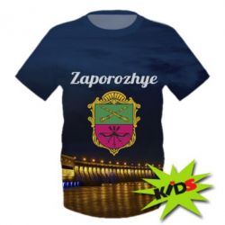 Детская 3D футболка Dniproges Zaporozhye
