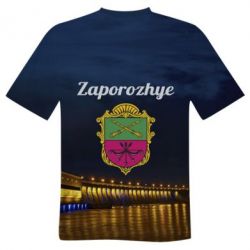 Мужская футболка 3D Dniproges Zaporozhye