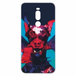 Чохол для Meizu Note 8 Doberman with a gun - PrintSalon