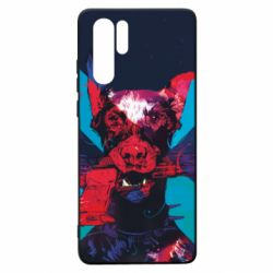 Чохол для Huawei P30 Pro Doberman with a gun - PrintSalon