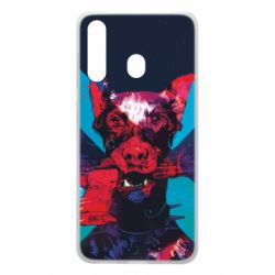 Чохол для Samsung A60 Doberman with a gun - PrintSalon