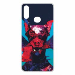 Чохол для Samsung A10s Doberman with a gun - PrintSalon