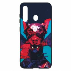 Чохол для Samsung M40 Doberman with a gun - PrintSalon
