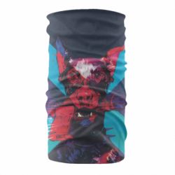 Бандана Doberman with a gun - PrintSalon