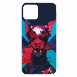 Чохол для iPhone 12 Doberman with a gun - PrintSalon