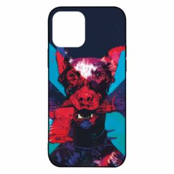 Чохол для iPhone 12 Pro Doberman with a gun - PrintSalon