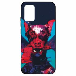 Чохол для Samsung A02s/M02s Doberman with a gun - PrintSalon