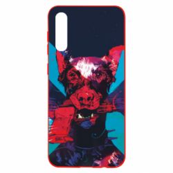 Чохол для Samsung A50 Doberman with a gun - PrintSalon
