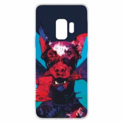 Чохол для Samsung S9 Doberman with a gun - PrintSalon