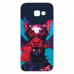 Чохол для Samsung A5 2017 Doberman with a gun - PrintSalon