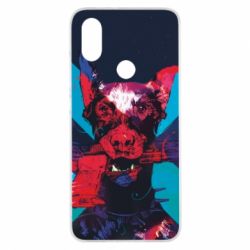 Чохол для Xiaomi Mi A2 Doberman with a gun - PrintSalon