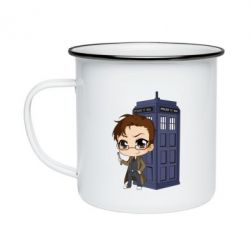 Кружка эмалированная Doctor who is 2 season - PrintSalon