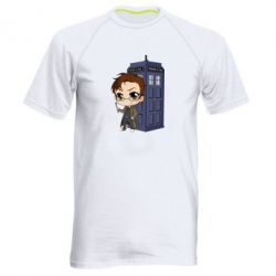 Мужская футболка для спорта Doctor who is 2 season - PrintSalon