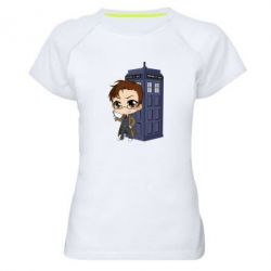 Женская футболка для спорта Doctor who is 2 season - PrintSalon