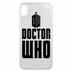 Чехол для iPhone Xs Max Doctor who logo - PrintSalon