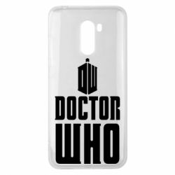 Чехол для Xiaomi Pocophone F1 Doctor who logo - PrintSalon