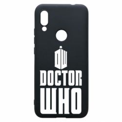 Чехол для Xiaomi Redmi 7 Doctor who logo