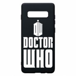 Чехол для Samsung S10+ Doctor who logo - PrintSalon