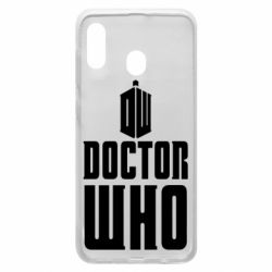 Чехол для Samsung A30 Doctor who logo - PrintSalon