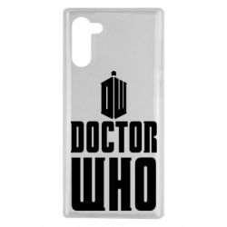 Чехол для Samsung Note 10 Doctor who logo - PrintSalon