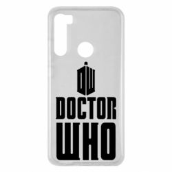 Чехол для Xiaomi Redmi Note 8 Doctor who logo - PrintSalon