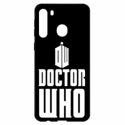 Чехол для Samsung A21 Doctor who logo - PrintSalon