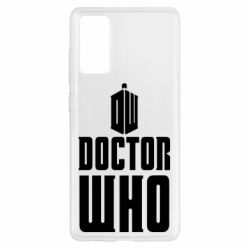 Чехол для Samsung S20 FE Doctor who logo - PrintSalon