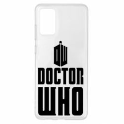 Чехол для Samsung S20+ Doctor who logo - PrintSalon