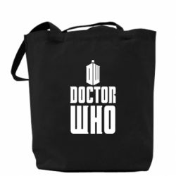 Эко-сумка Doctor who logo - PrintSalon