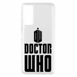 Чехол для Huawei P Smart 2021 Doctor who logo - PrintSalon