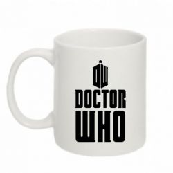 Чашка 320ml Doctor who logo