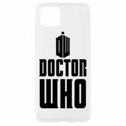 Чехол для Oppo A92s Doctor who logo - PrintSalon