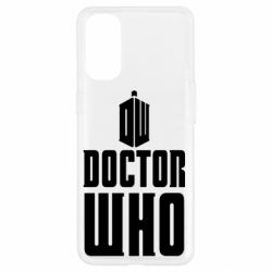 Чехол для Oppo Reno 4 Doctor who logo - PrintSalon
