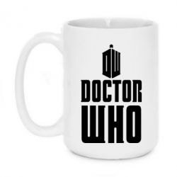 Чашка 420ml Doctor who logo - PrintSalon