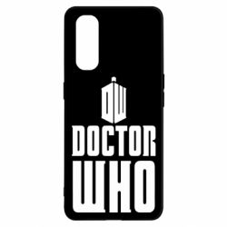 Чехол для Oppo Find X2 Doctor who logo - PrintSalon