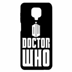 Чехол для Xiaomi Redmi Note 9S/9Pro/9Pro Max Doctor who logo - PrintSalon