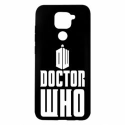 Чехол для Xiaomi Redmi Note 9/Redmi 10X Doctor who logo - PrintSalon