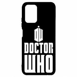Чехол для Xiaomi Redmi Note 10 Doctor who logo - PrintSalon