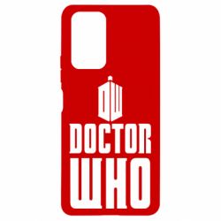 Чехол для Xiaomi Redmi Note 10 Pro Doctor who logo - PrintSalon