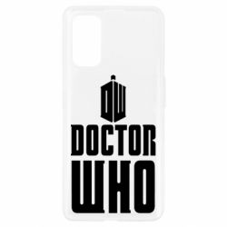 Чехол для Realme 7 Pro Doctor who logo - PrintSalon