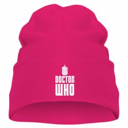Детская шапка Doctor who logo - PrintSalon