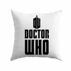 Подушка Doctor who logo - PrintSalon