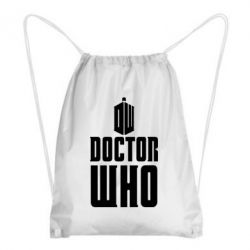Рюкзак-мешок Doctor who logo - PrintSalon