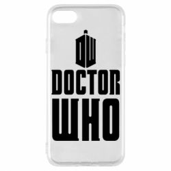 Чехол для iPhone 8 Doctor who logo - PrintSalon