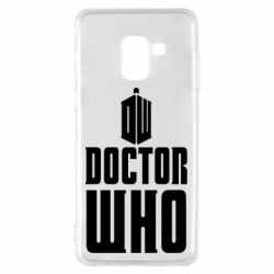 Чехол для Samsung A8 2018 Doctor who logo - PrintSalon