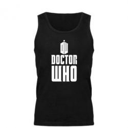 Мужская майка Doctor who logo - PrintSalon