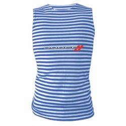 Майка-тельняшка Dodge logo - PrintSalon