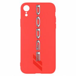 Чехол для iPhone XR Dodge logo - PrintSalon